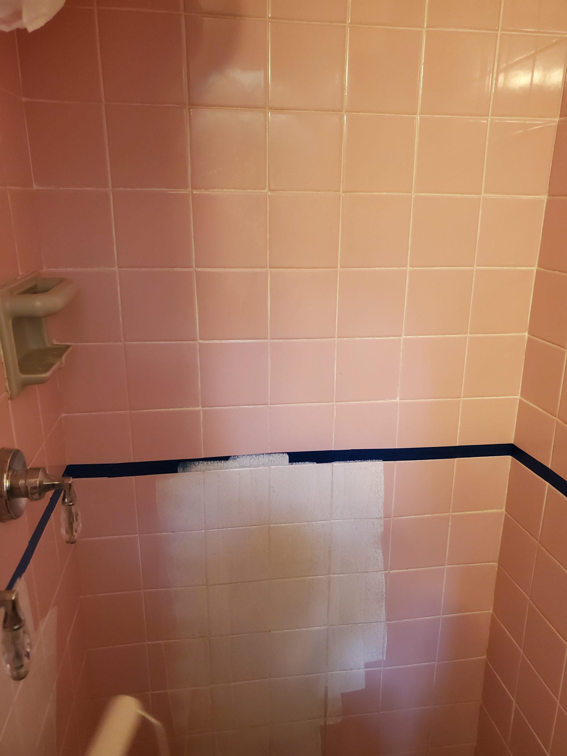 How To Paint Shower Tile Does It Work Peony Street