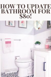 How to update bathroom for 80!