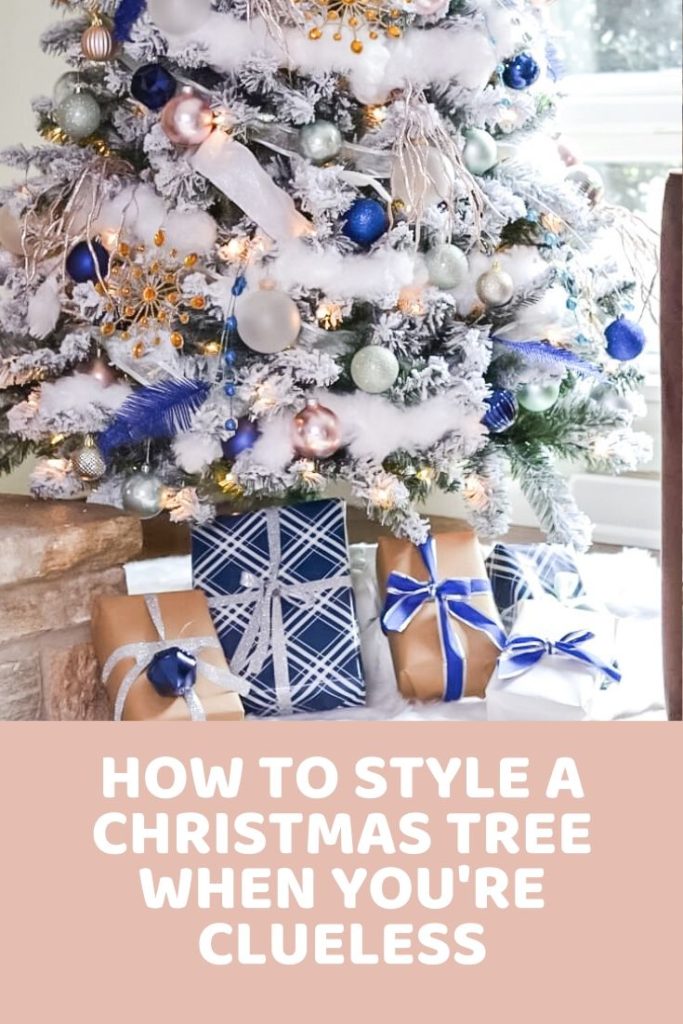 How to decorate a Christmas Tree when you're clueless