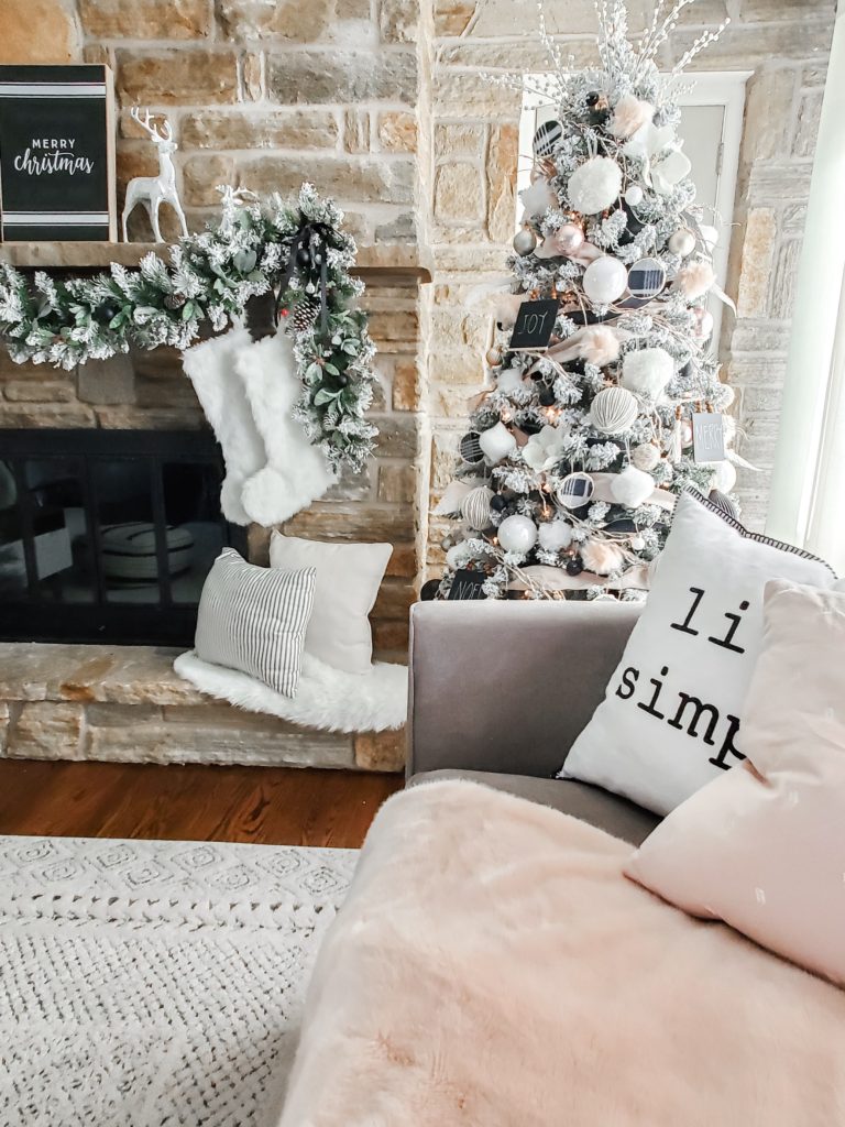 Neutral and Blush Christmas Tree