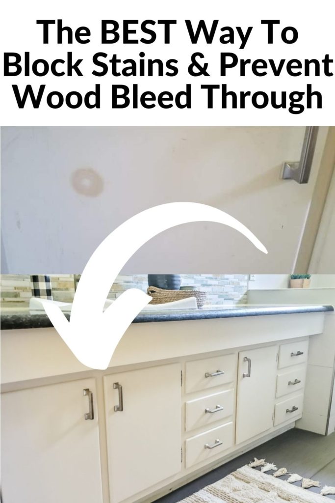How to Prevent Block Stains and Wood Bleed Through