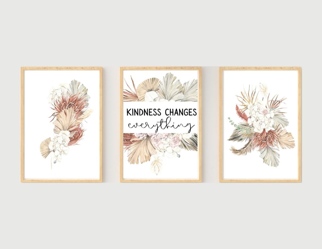 Kindness is everything wall art