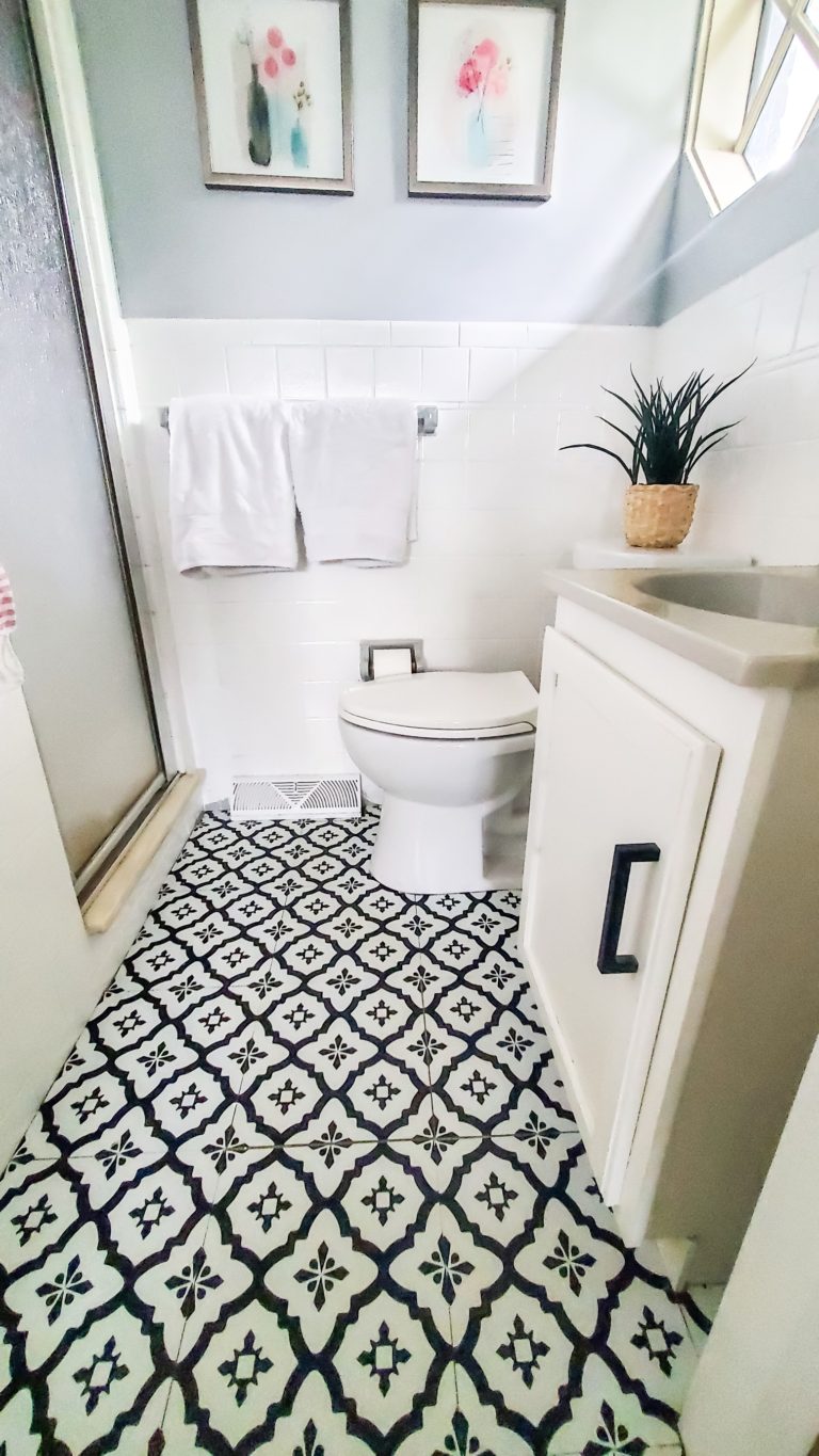 16 Best Amazon Peel And Stick Floor Tile For Your Bathroom — Peony Street