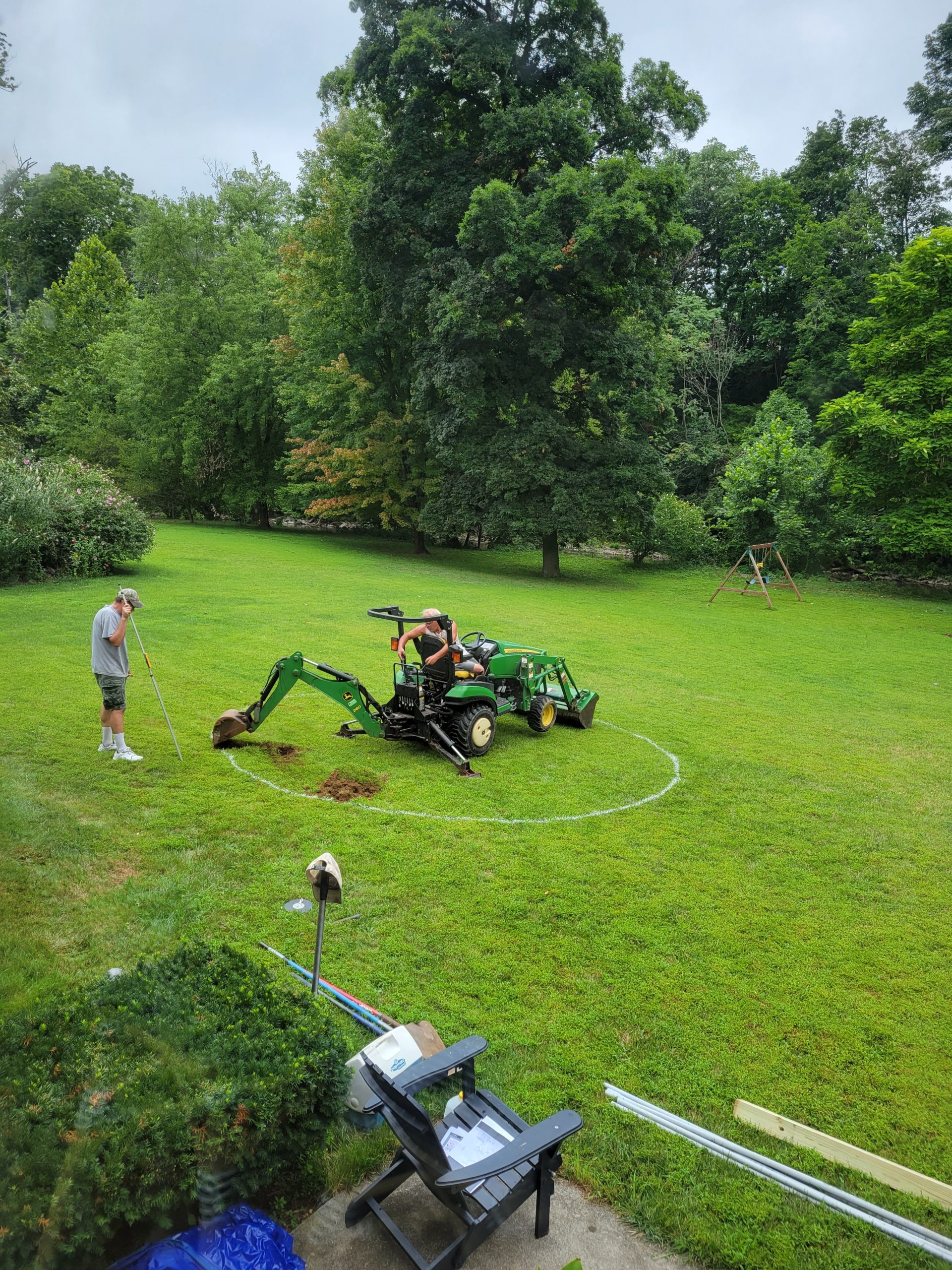 How To Prepare Ground For An Intex Above-Ground Pool — Peony Street