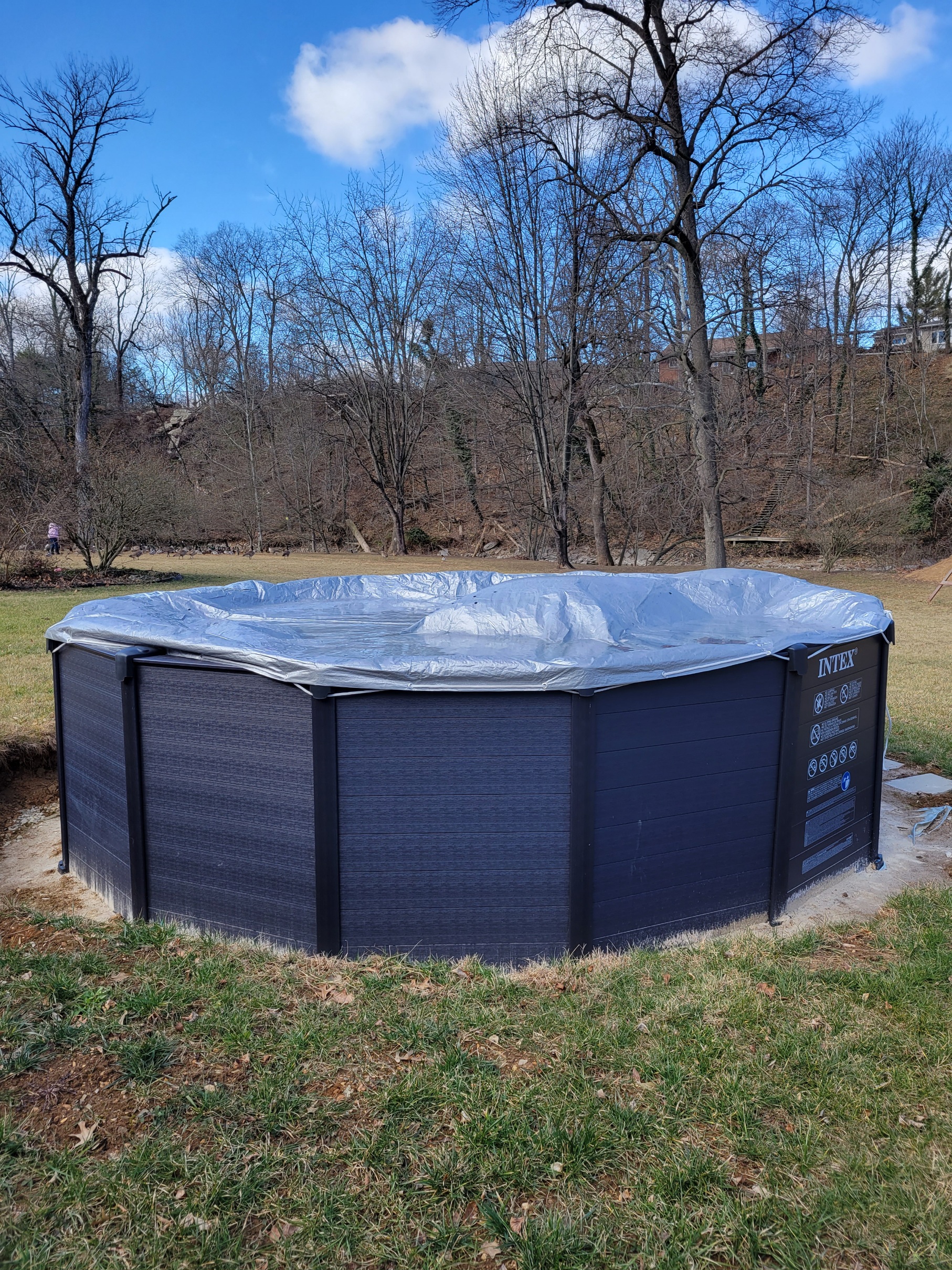 How To Prepare Ground For An Intex Above-Ground Pool — Peony Street