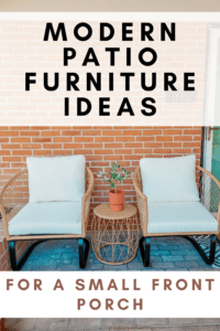 Modern Patio Furniture Ideas