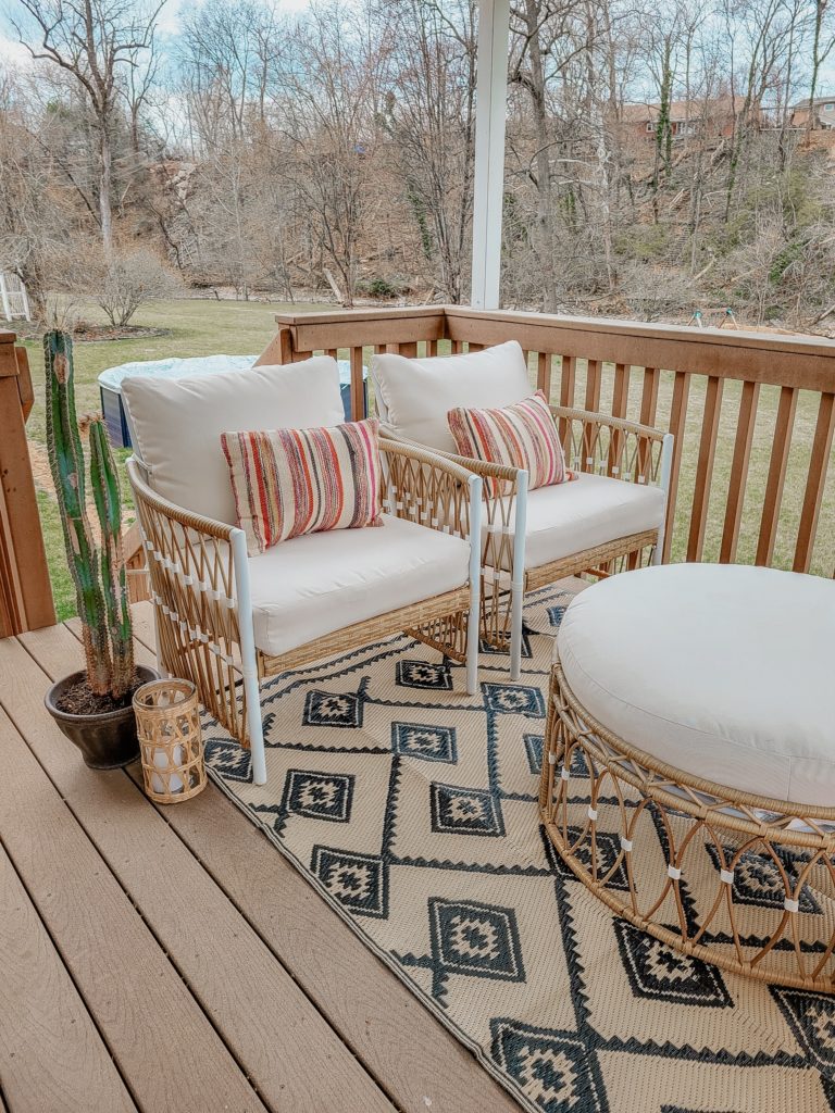 Boho Patio Decor