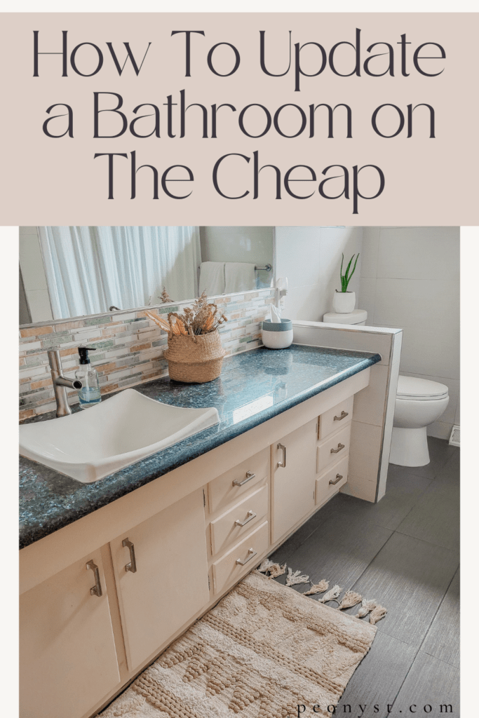 Update A Bathroom on the Cheap