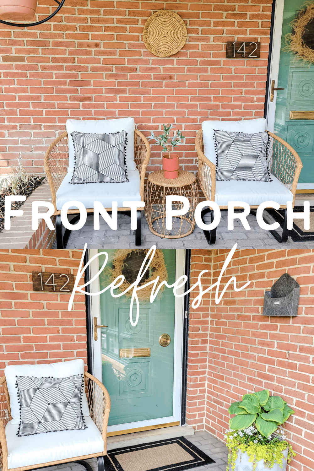 Front Porch Refresh — Peony Street