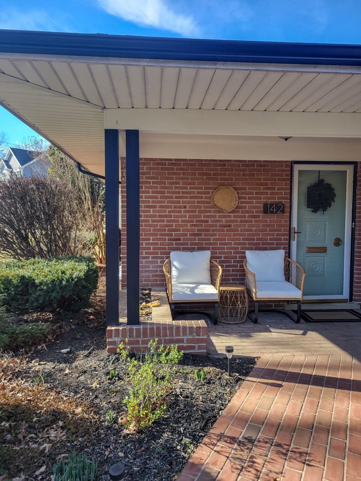 How To Update Front Porch Post Column — Peony Street