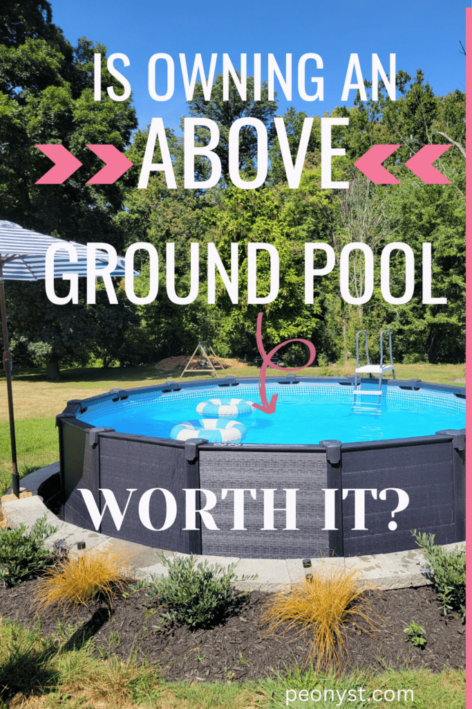 Above-ground pool