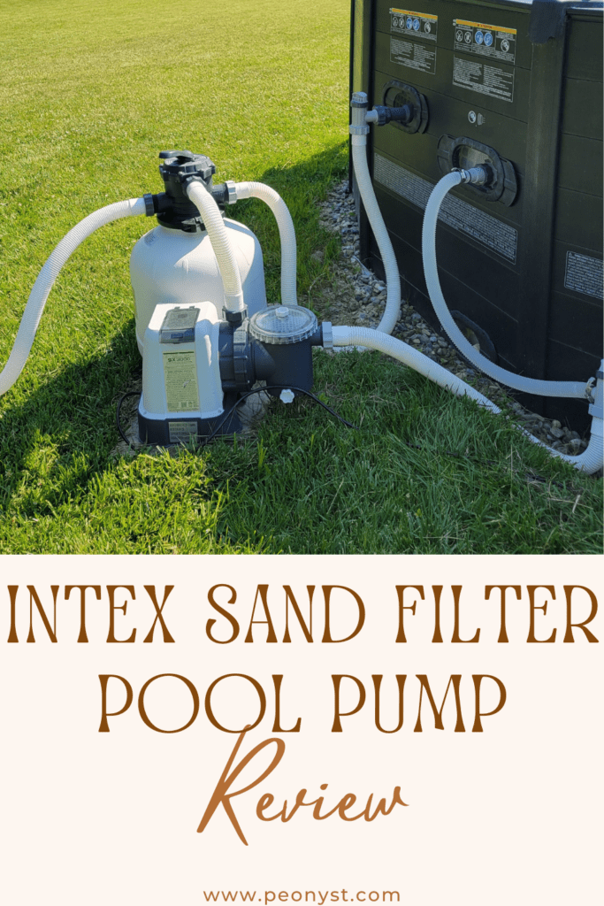 Intex sand filter pump review